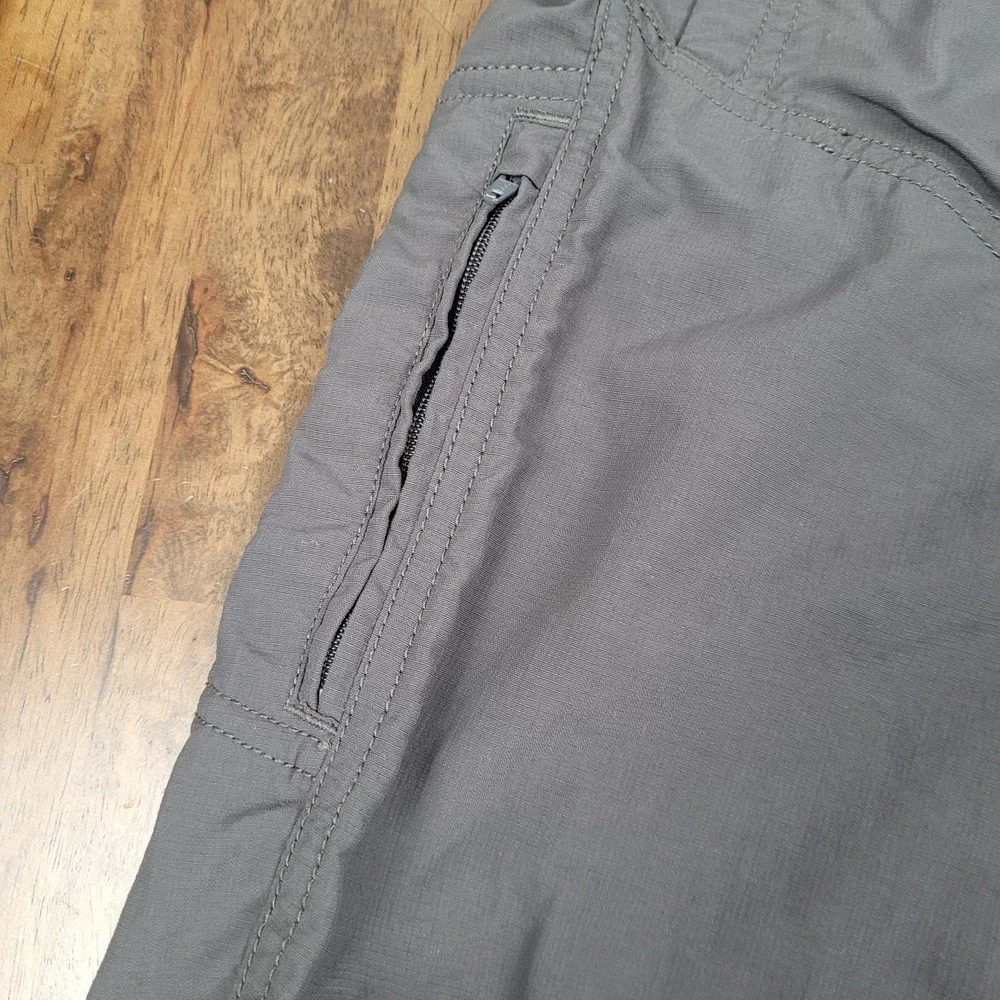 The North Face Horizon Utility Shorts Men's Size 34 Nylon RipStop Gunmetal Gray